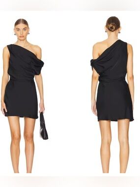 SNDYS Calissa Mini Dress in Black